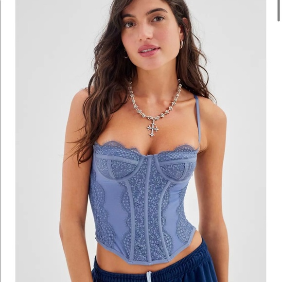 BNWT Modern Love Urban Outfitters Corset - Picture 4 of 4